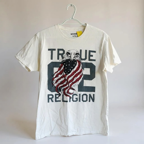 Bold Heritage – TRUE RELIGION Eagle Graphic Tee (Size M)