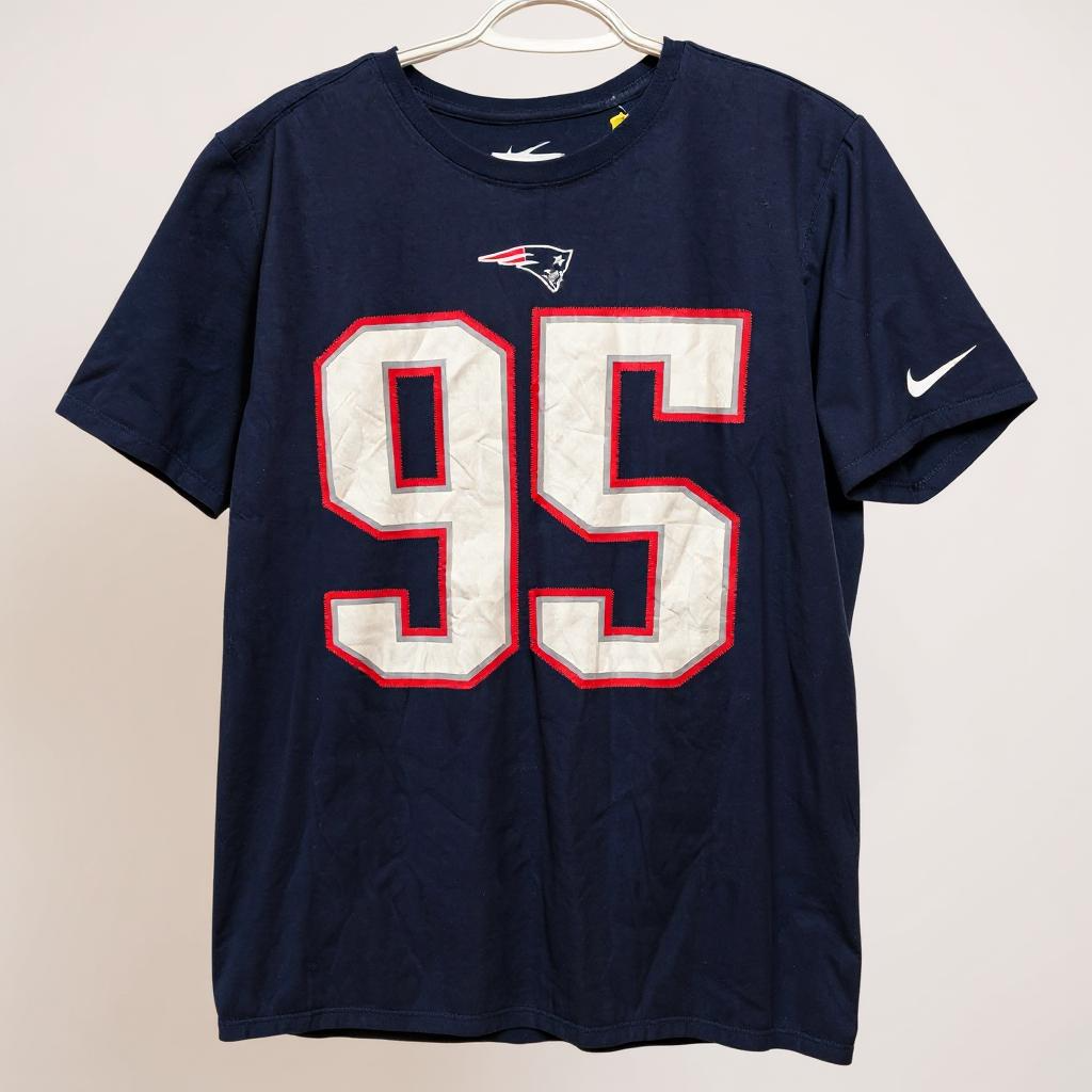 Gridiron Pride – New England Patriots “95” Nike Tee (Size L)