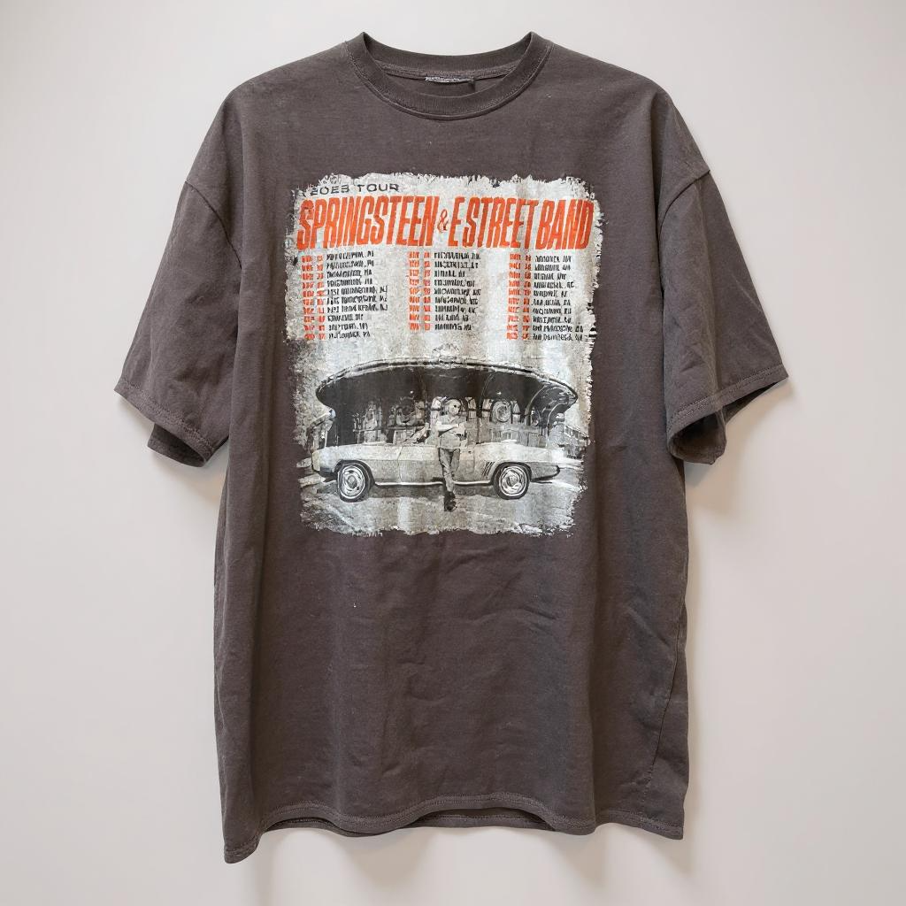 Born to Run – Bruce Springsteen & E Street Band 2023 Tour Tee (Size XL)