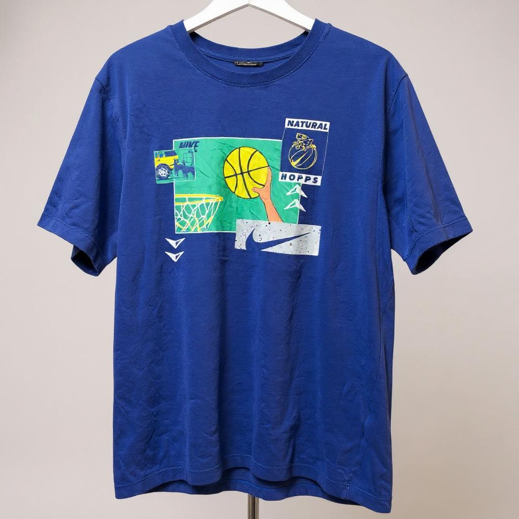 Nature Hoops – Nike Basketball Graphic Tee (Size L)