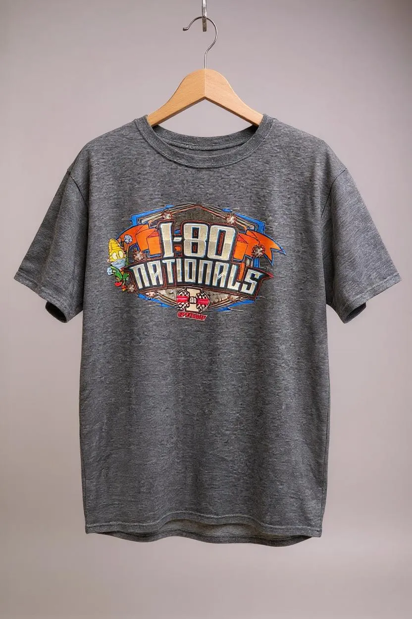Fast Lane Energy – I-80 Nationals Graphic Tee (Size Large)